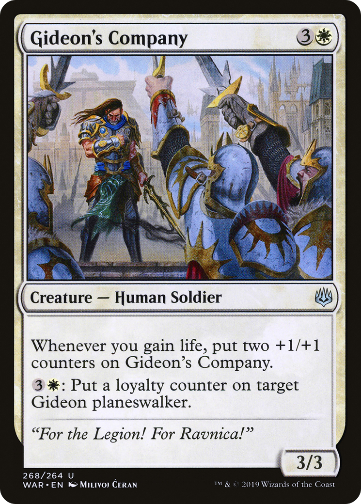 Gideon's Company (268) - War of the Spark