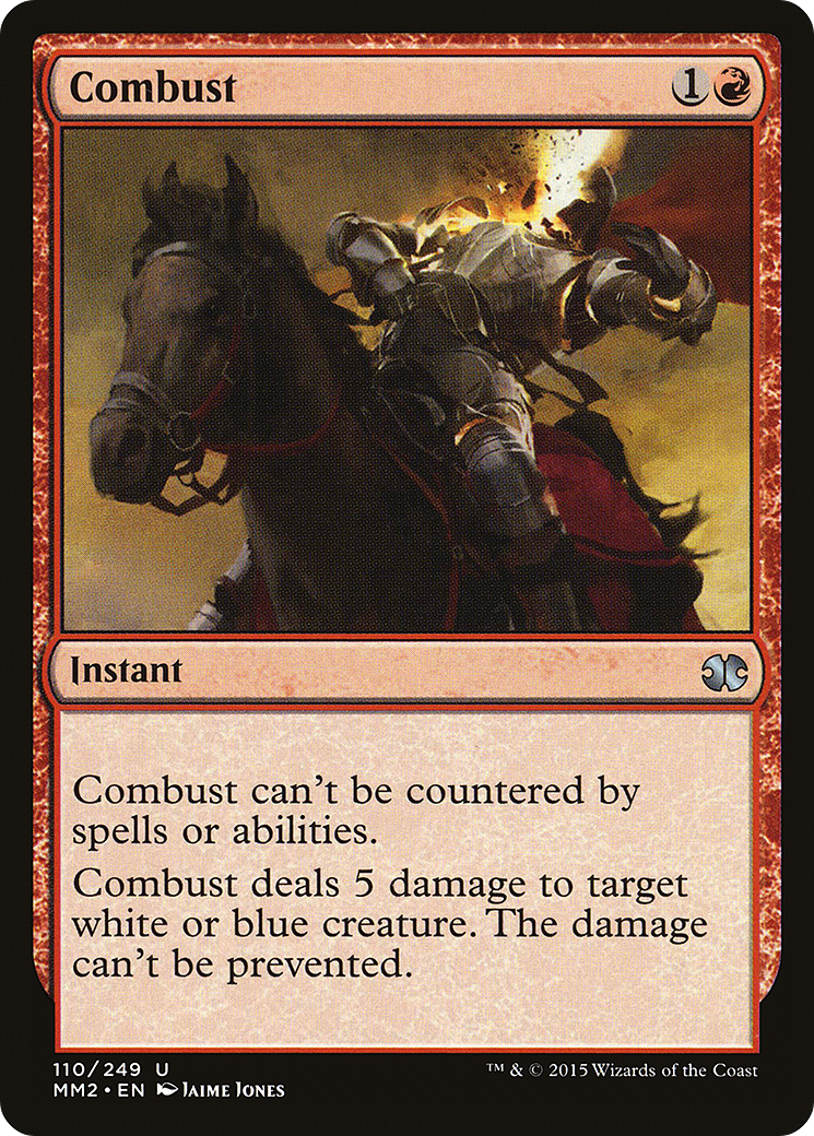 Combust (110) Foil - Modern Masters 2015