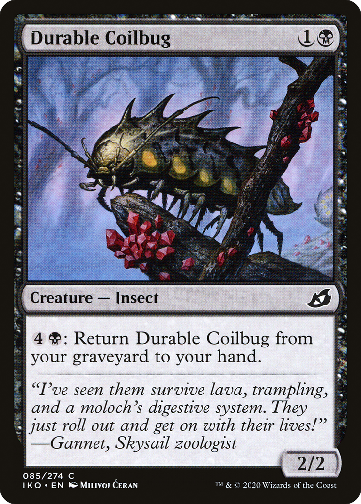 Durable Coilbug (085) Foil - Ikoria: Lair of Behemoths