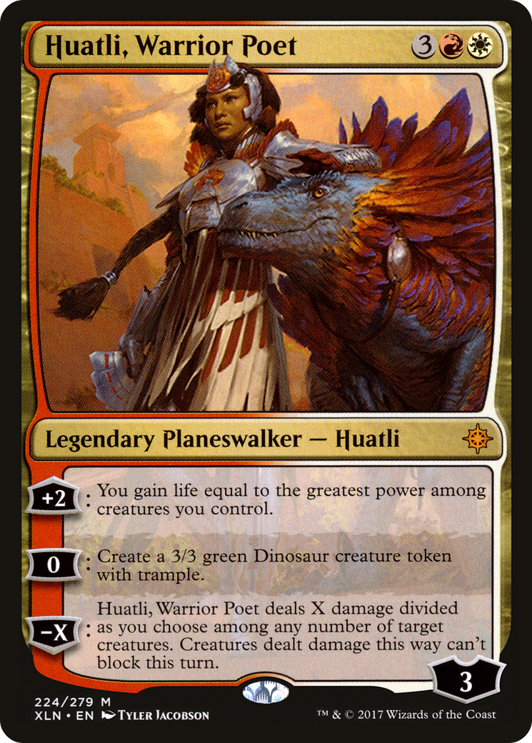 Huatli, Warrior Poet (224) - Ixalan