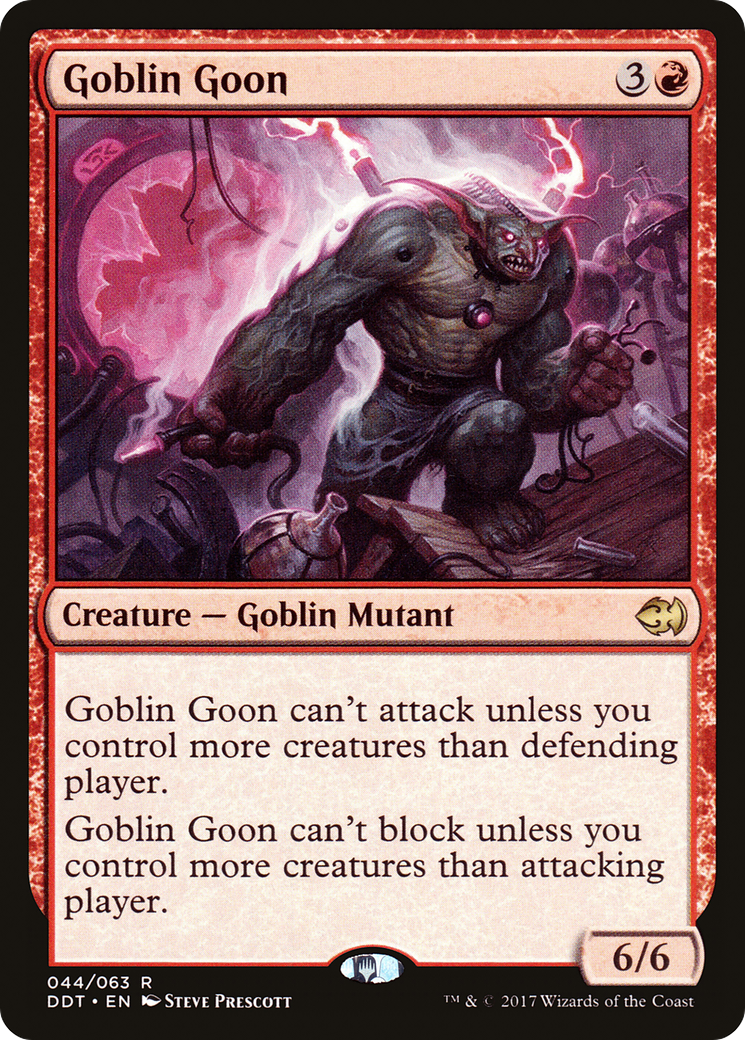 Goblin Goon (044) - Duel Decks: Merfolk vs. Goblins