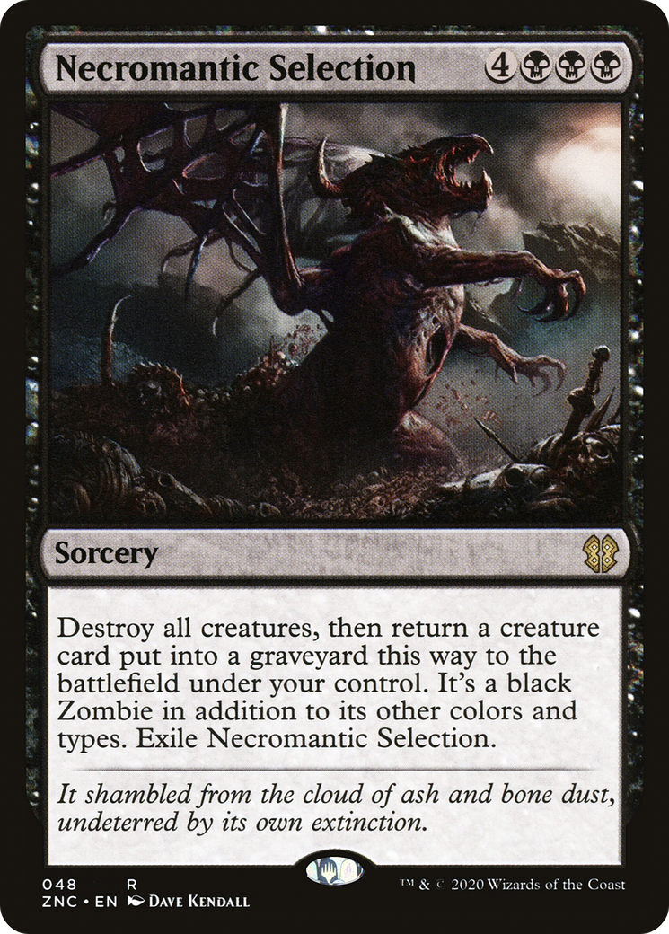 Necromantic Selection (048) - Zendikar Rising Commander
