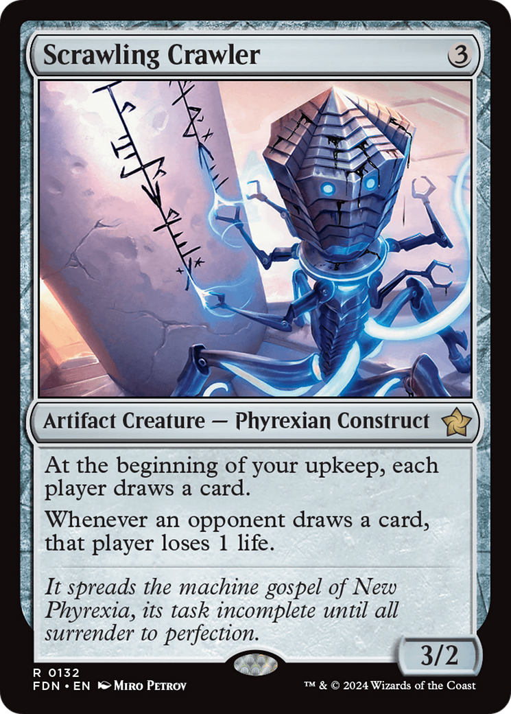 Scrawling Crawler (132) Foil - Foundations