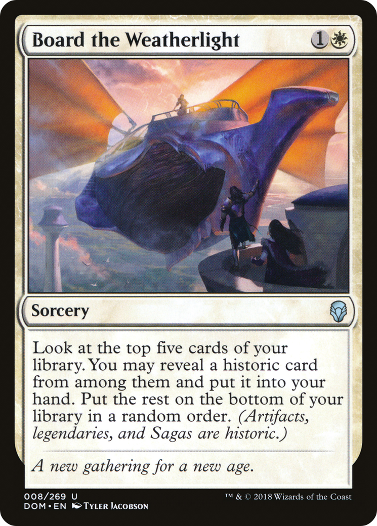 Board the Weatherlight (008) - Dominaria