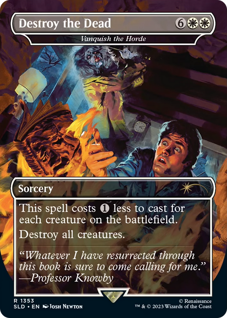 Destroy the Dead – Vanquish the Horde (1353) - Secret Lair Drop