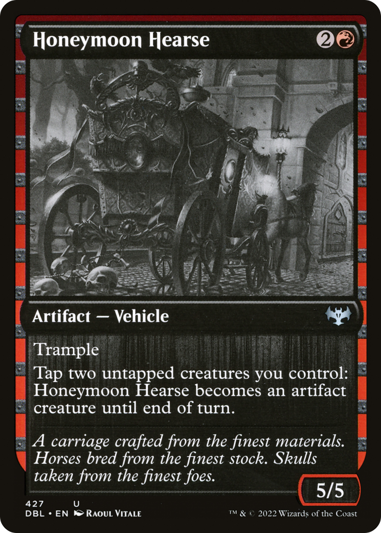 Honeymoon Hearse (427) Foil - Innistrad: Double Feature