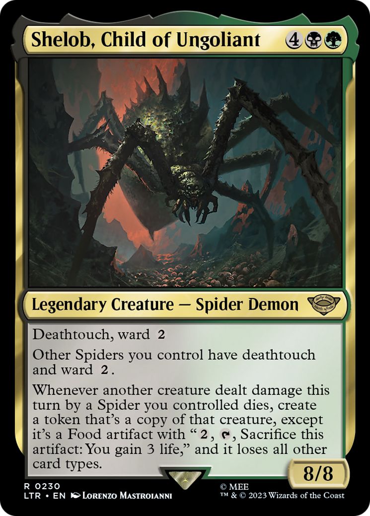 Shelob, Child of Ungoliant (230) Foil - The Lord of the Rings: Tales of Middle-earth
