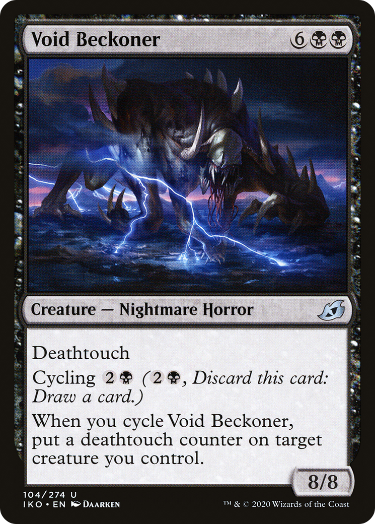 Void Beckoner (104) Foil - Ikoria: Lair of Behemoths