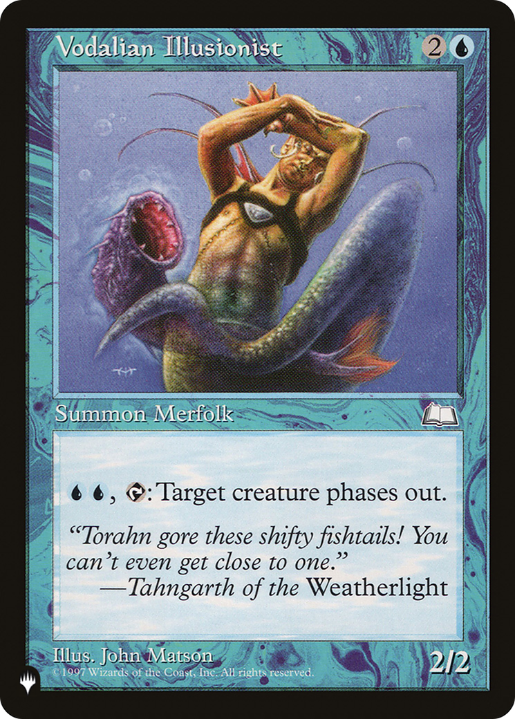 Vodalian Illusionist (Retro) (WTH-58) - The List