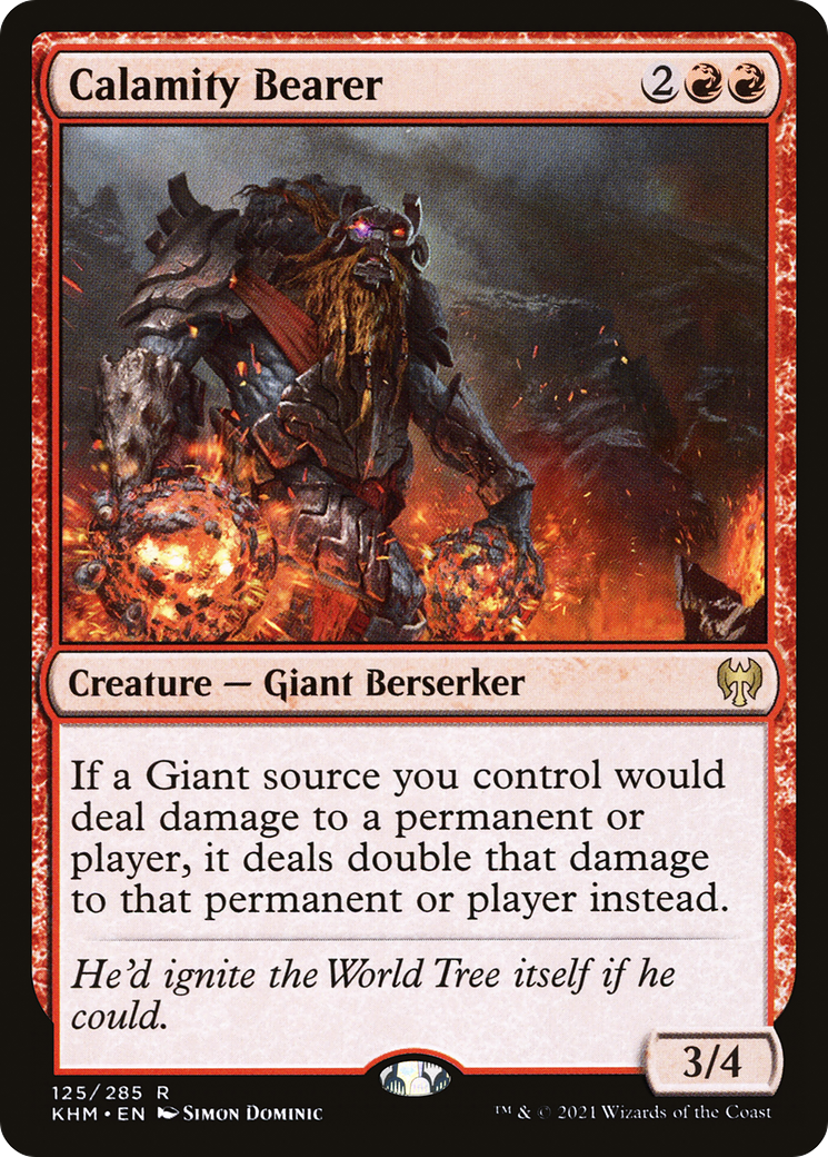 Calamity Bearer (125) Foil - Kaldheim