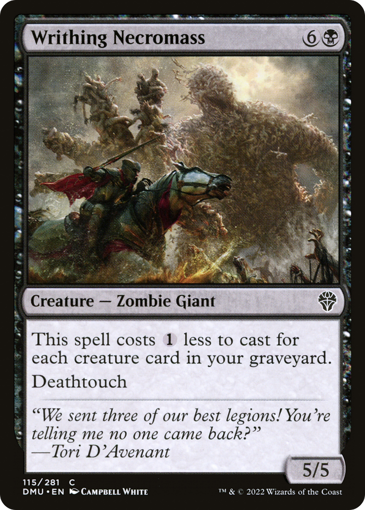 Writhing Necromass (115) - Dominaria United