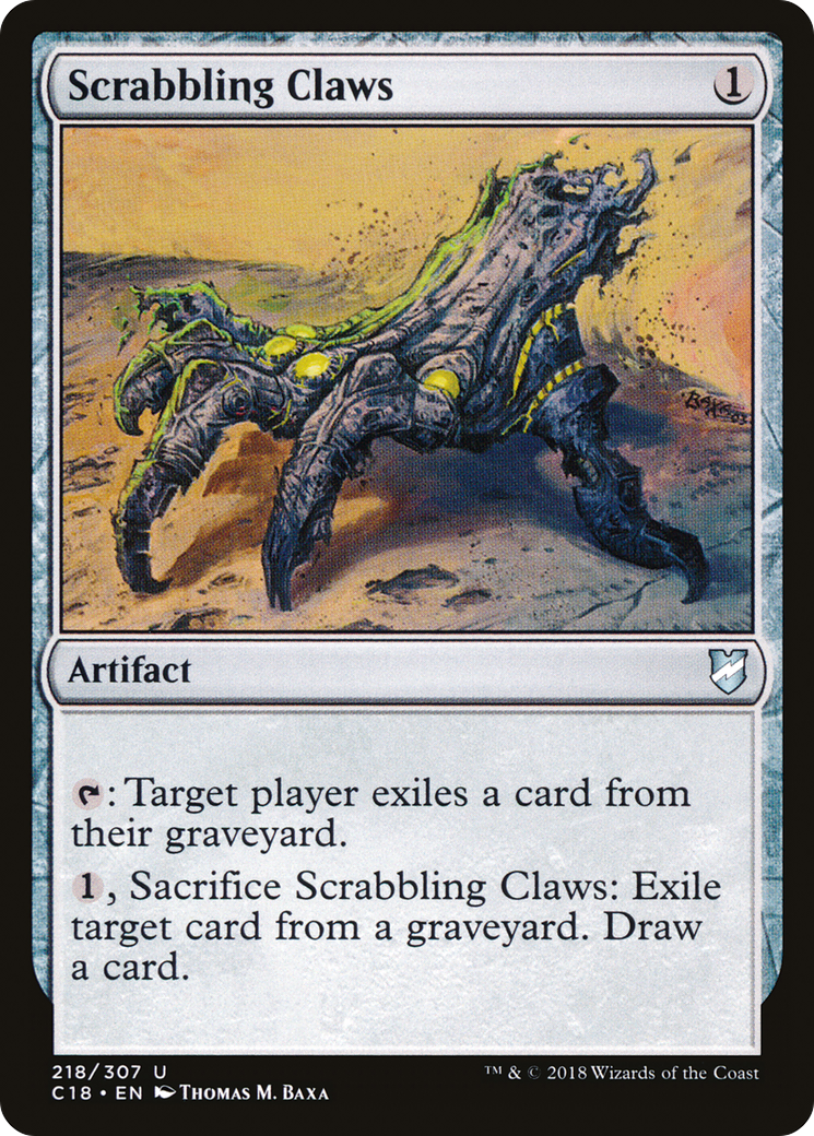 Scrabbling Claws (218) - Commander 2018