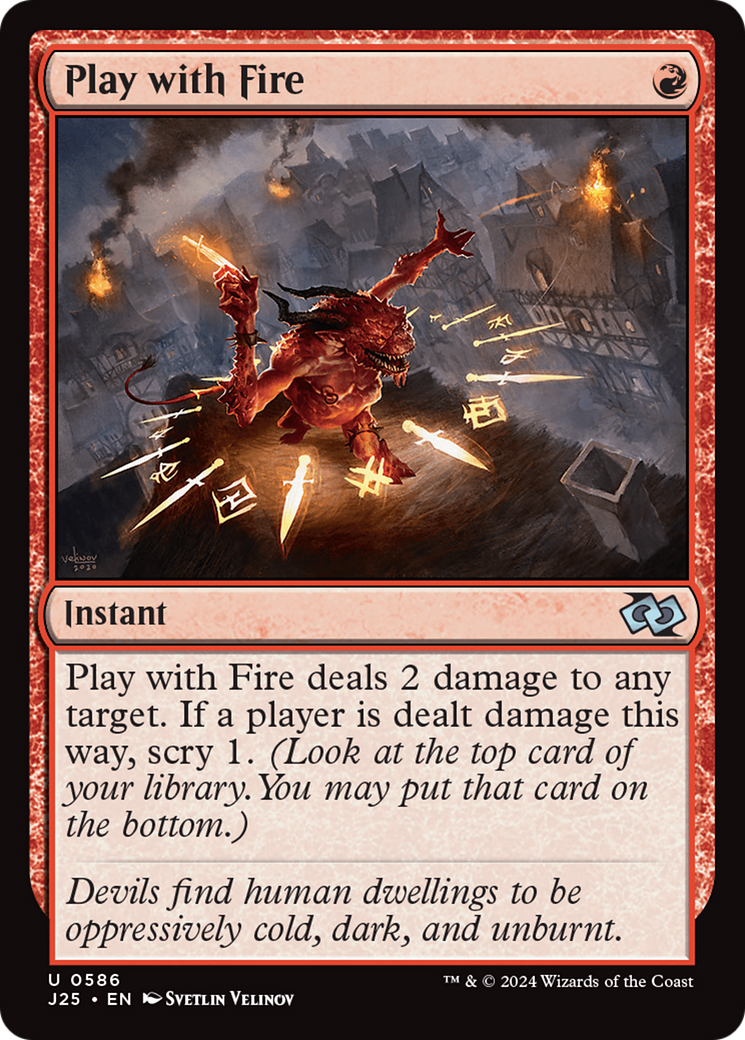 Play with Fire (586) - Foundations Jumpstart