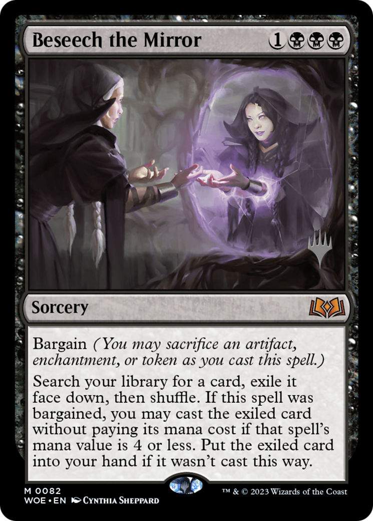 Beseech the Mirror (082) Foil - Wilds of Eldraine Promos