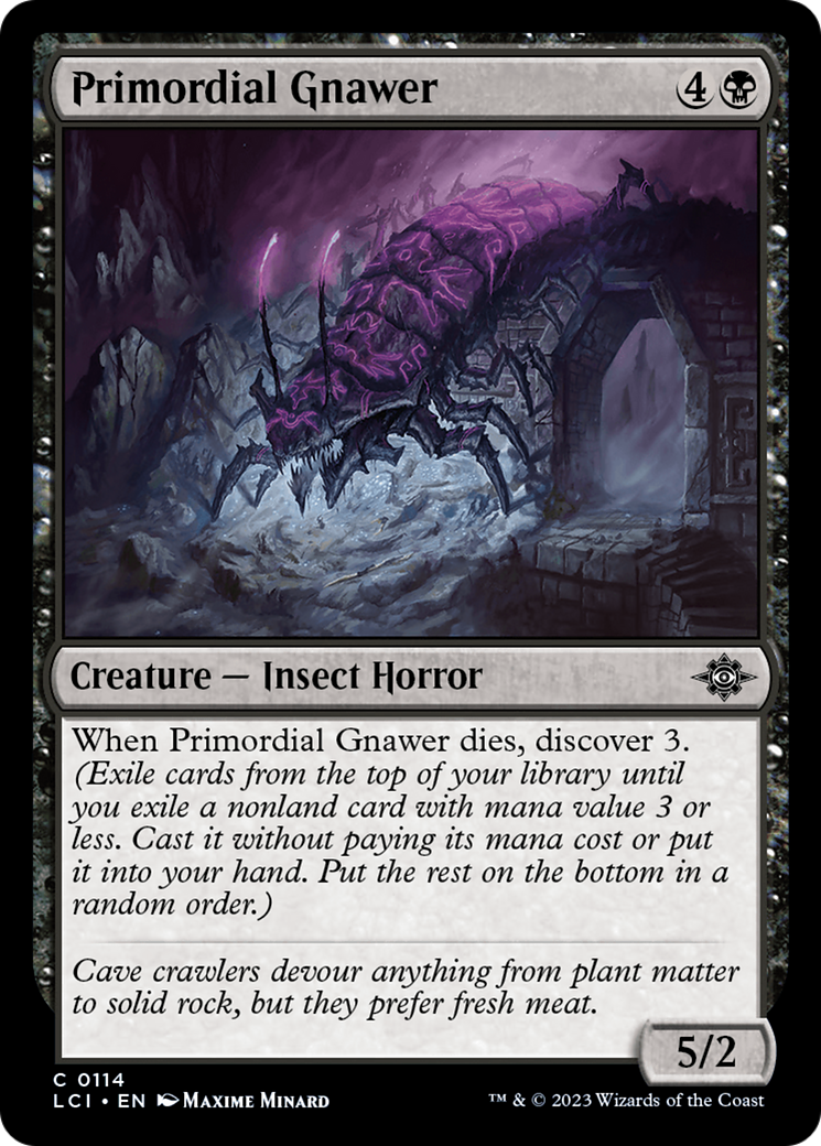 Primordial Gnawer (114) Foil - The Lost Caverns of Ixalan