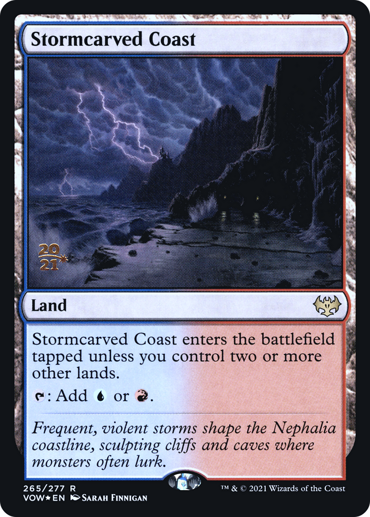 Stormcarved Coast (265s) Foil - Innistrad: Crimson Vow Promos
