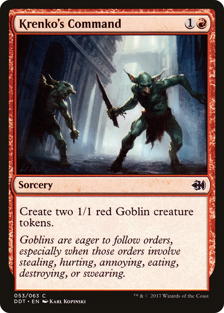 Krenko's Command (053) - Duel Decks: Merfolk vs. Goblins
