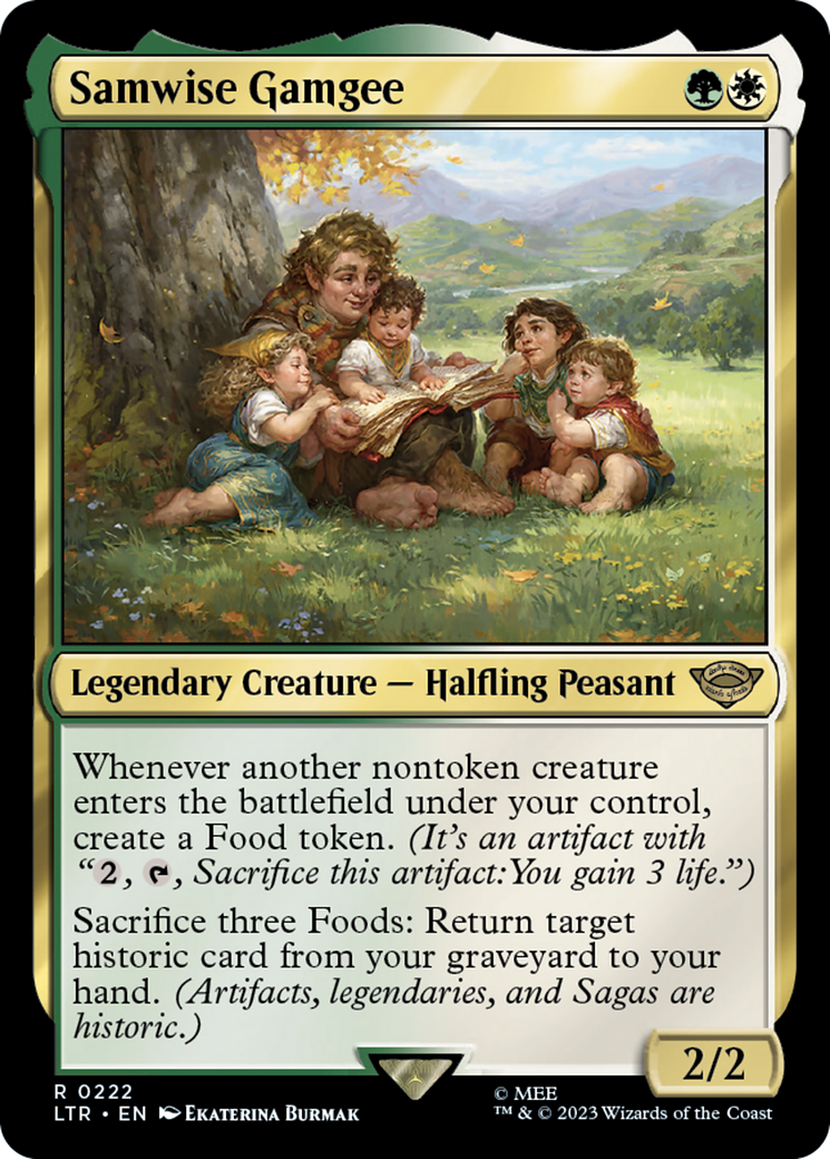 Samwise Gamgee (222) Foil - The Lord of the Rings: Tales of Middle-earth