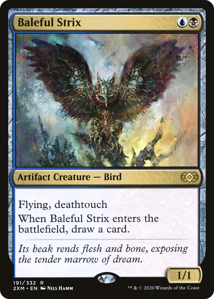 Baleful Strix (191) Foil - Double Masters
