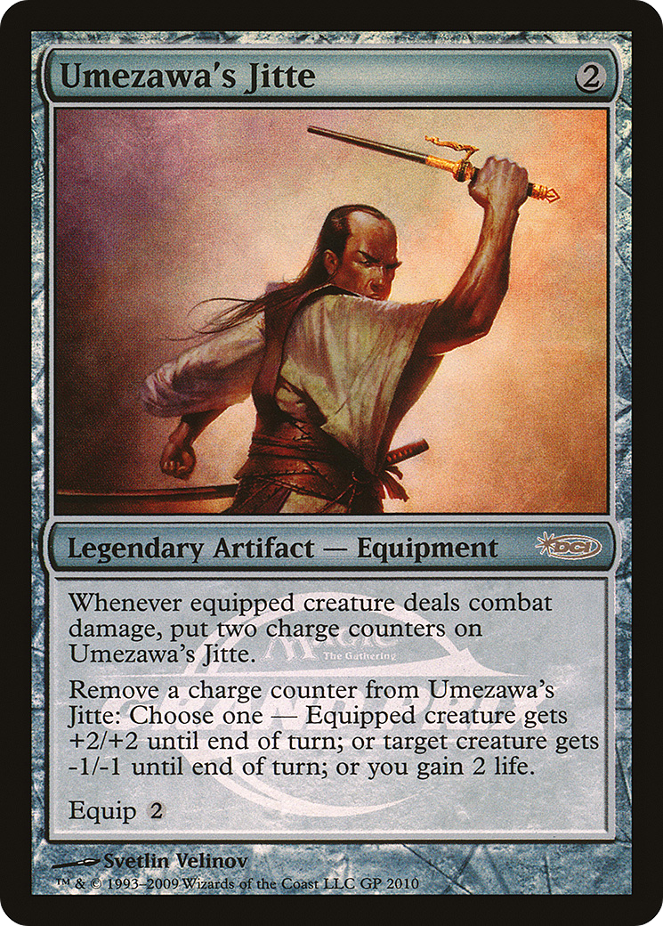 Umezawa's Jitte Foil - Grand Prix Promos