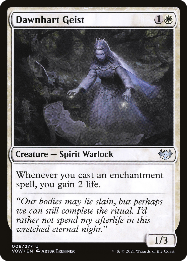 Dawnhart Geist (008) Foil - Innistrad: Crimson Vow