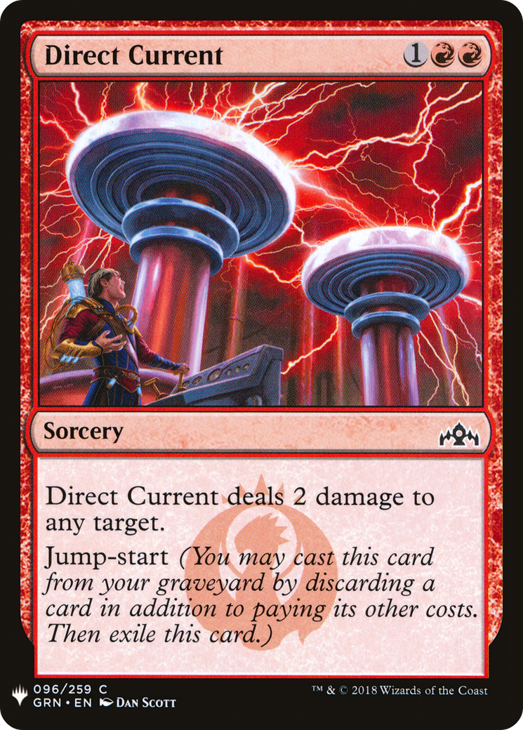 Direct Current (GRN-96) - The List