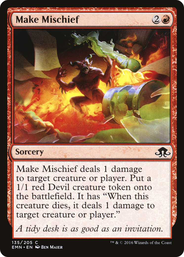 Make Mischief (135) Foil - Eldritch Moon