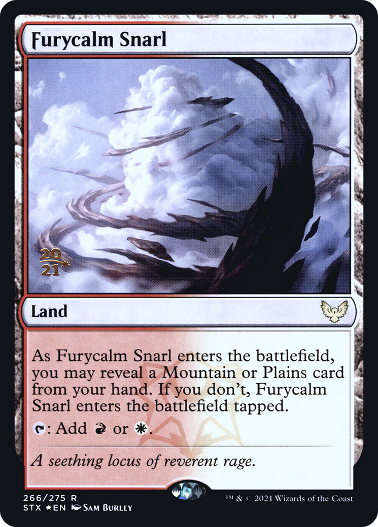 Furycalm Snarl (266s) Foil - Strixhaven: School of Mages Promos