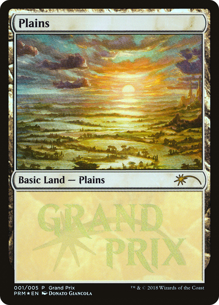 Plains (2018a) Foil - Grand Prix Promos