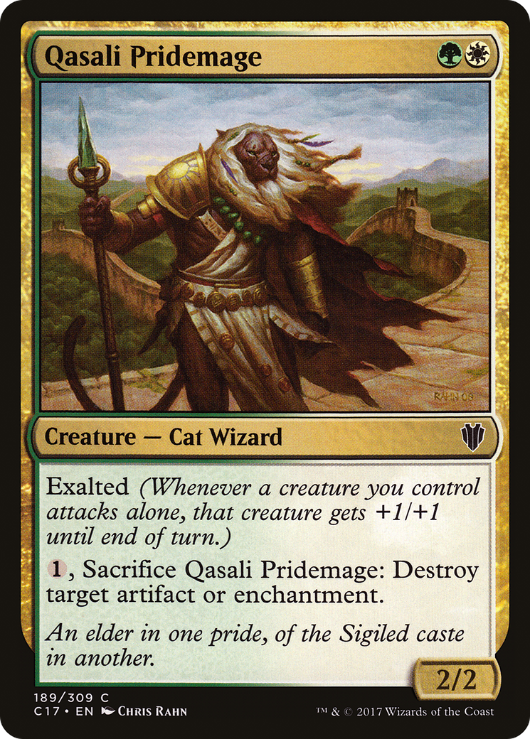 Qasali Pridemage (189) - Commander 2017