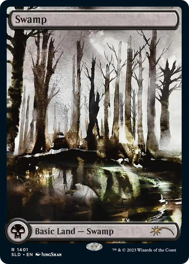 Swamp (1401) Foil - Secret Lair Drop