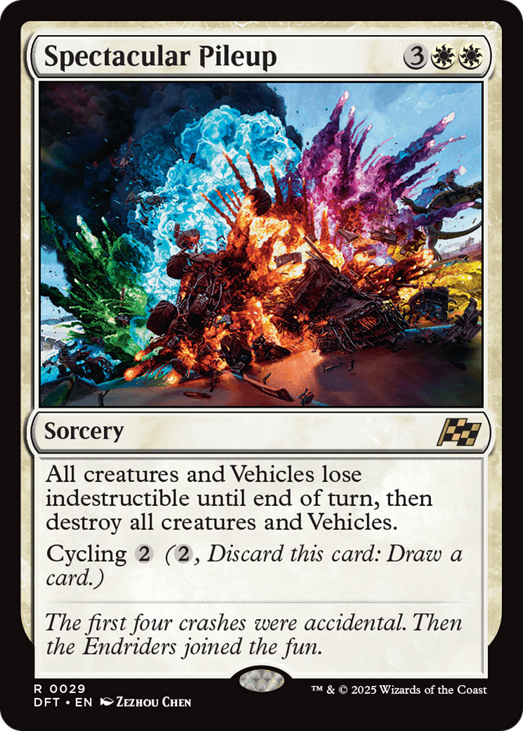 Spectacular Pileup (029) - Aetherdrift