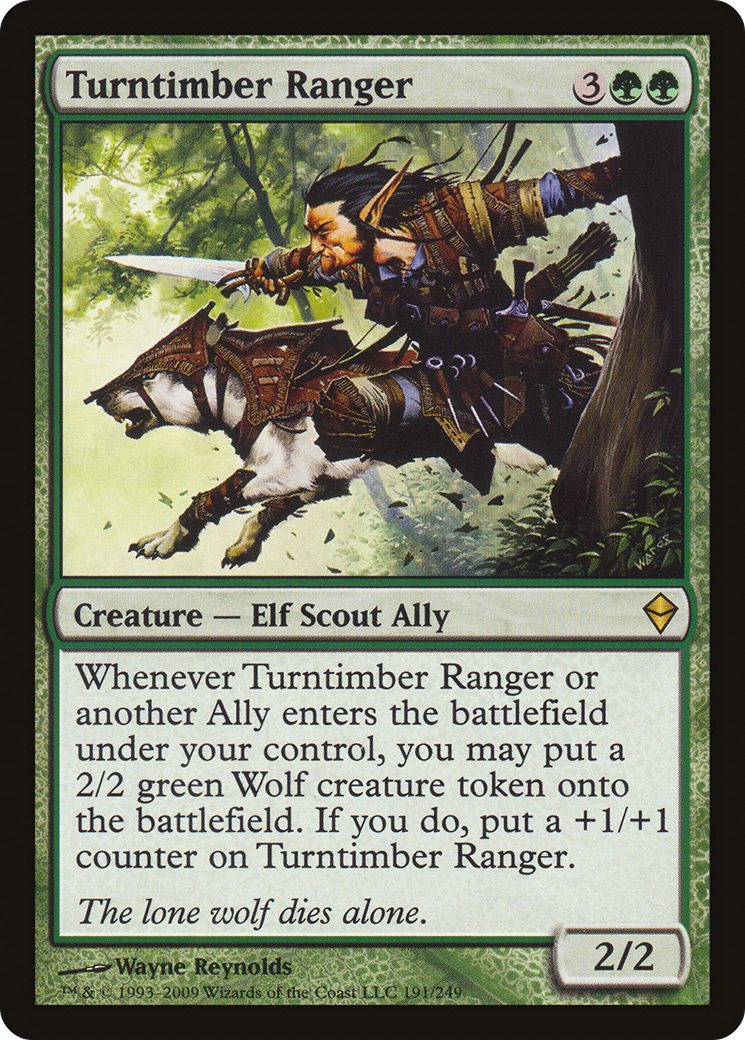 Turntimber Ranger (191) - Zendikar