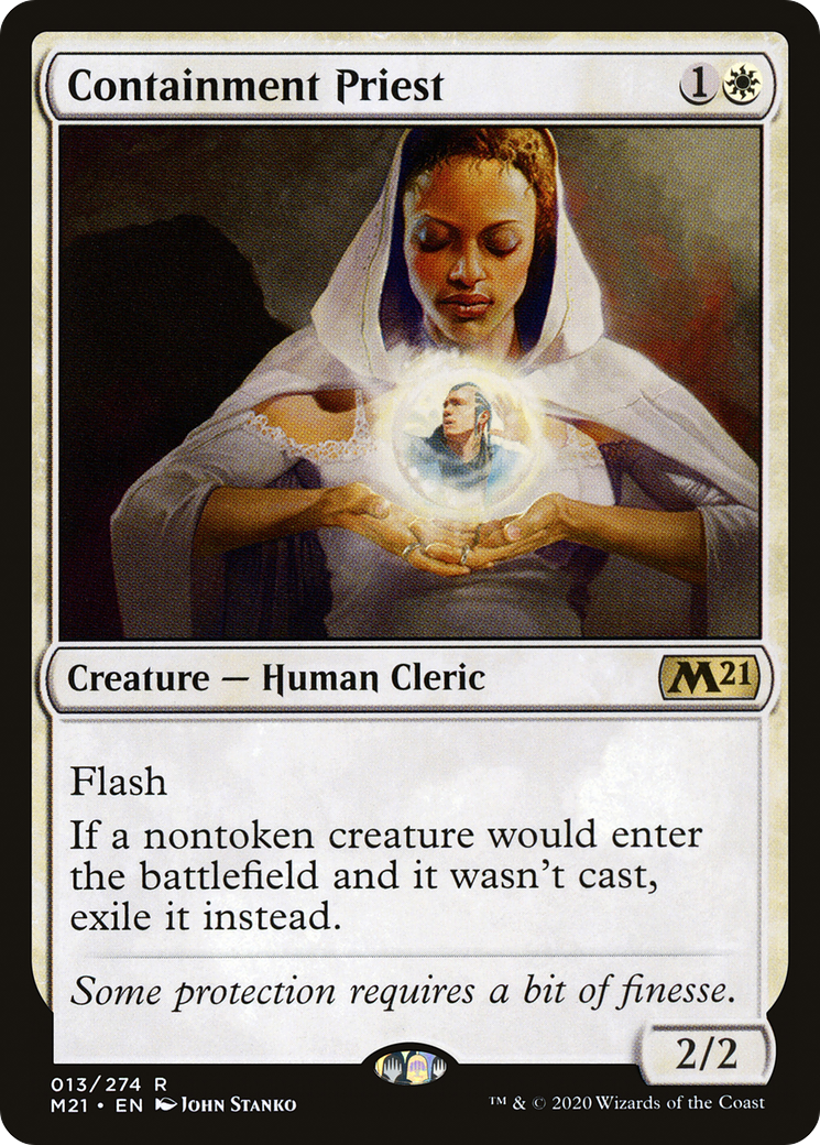 Containment Priest (013) Foil - Core Set 2021