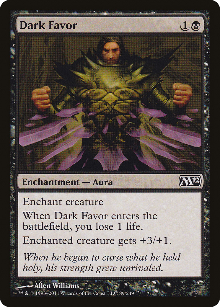 Dark Favor (089) - Magic 2012