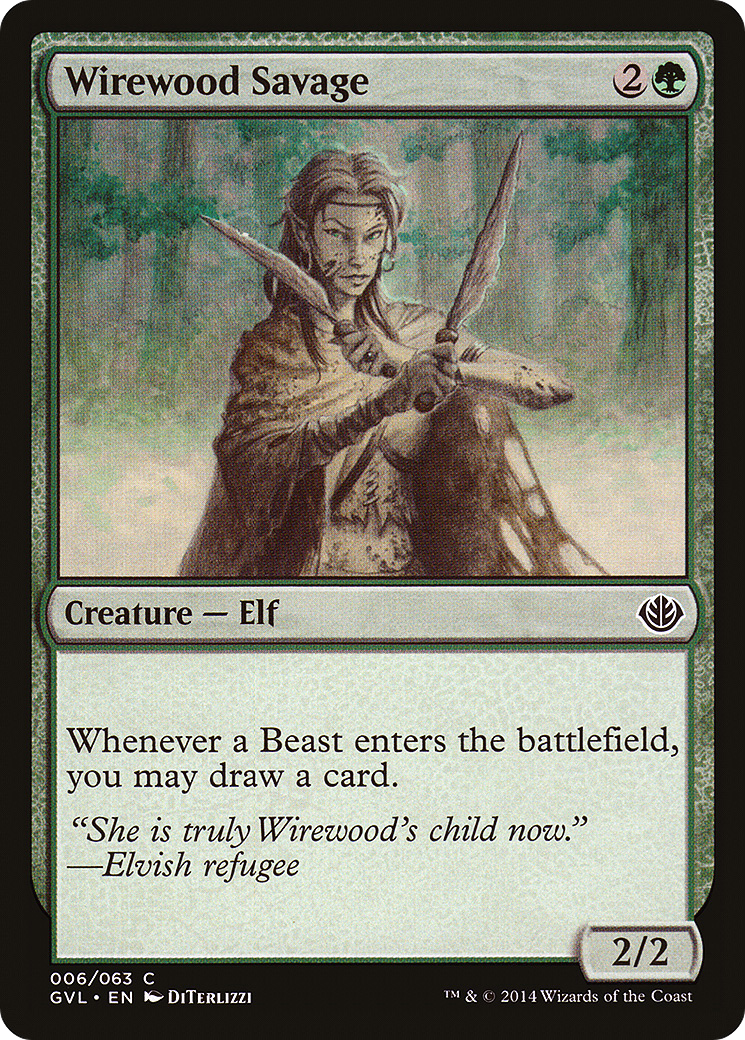 Wirewood Savage (006) - Duel Decks Anthology: Garruk vs. Liliana