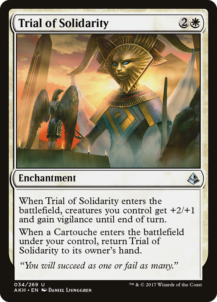 Trial of Solidarity (034) Foil - Amonkhet