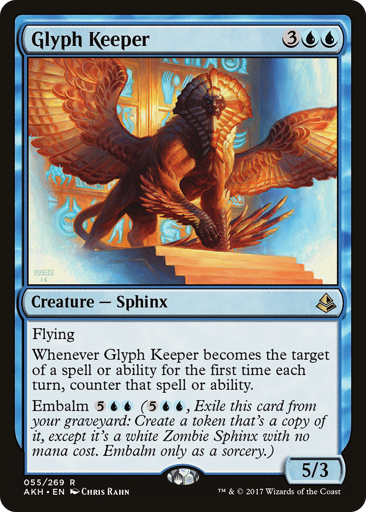 Glyph Keeper (055) Foil - Amonkhet