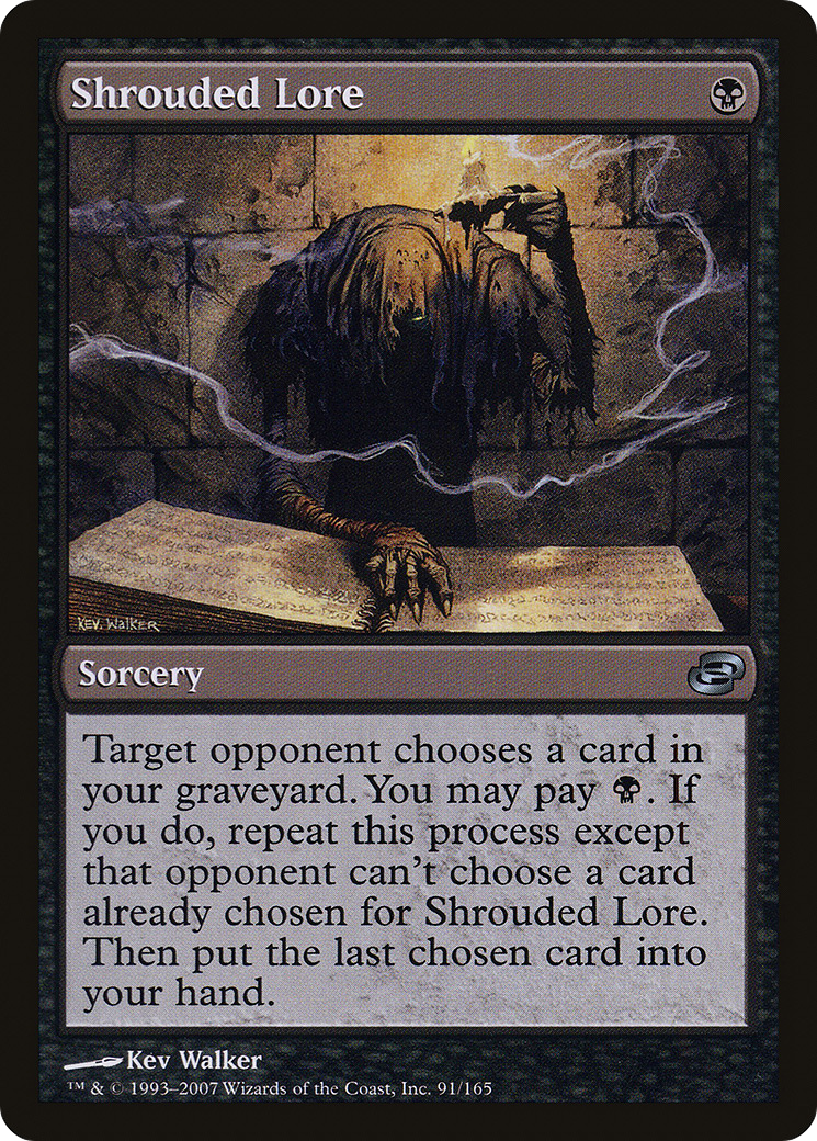 Shrouded Lore (091) Foil - Planar Chaos