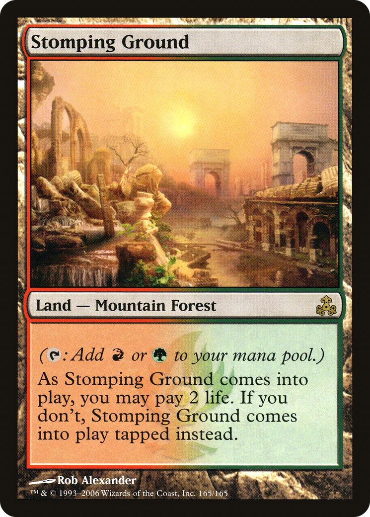 Stomping Ground (165) Foil - Guildpact