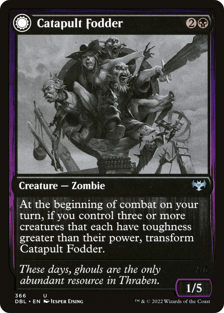Catapult Fodder // Catapult Captain (366) - Innistrad: Double Feature