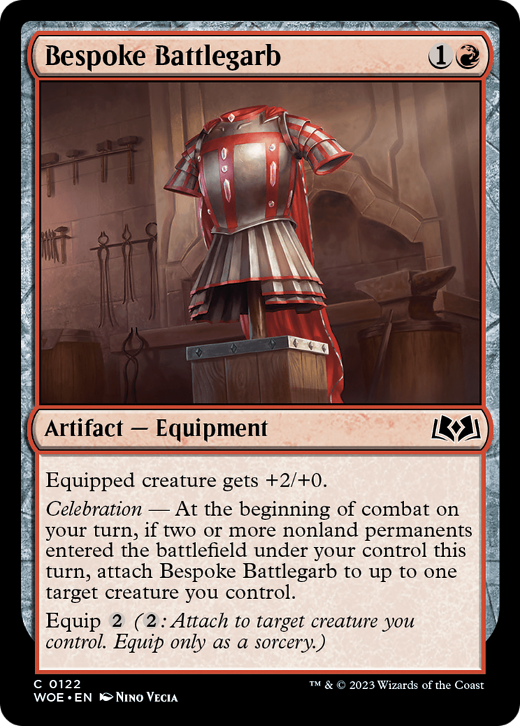 Bespoke Battlegarb (122) Foil - Wilds of Eldraine