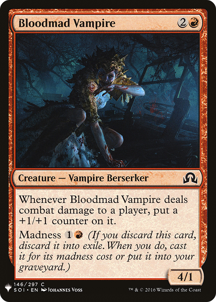 Bloodmad Vampire (SOI-146) - The List