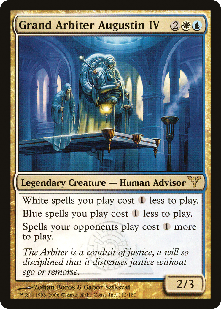 Grand Arbiter Augustin IV (112) - Dissension