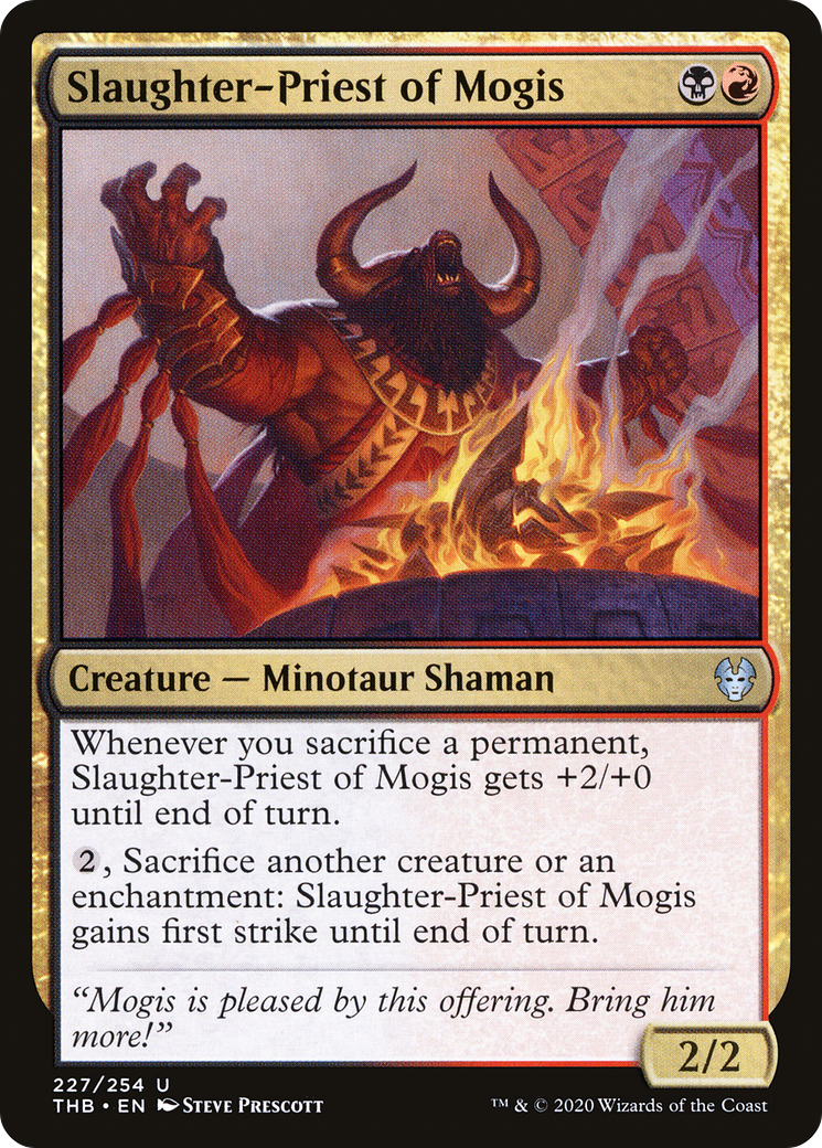 Slaughter-Priest of Mogis (227) - Theros Beyond Death