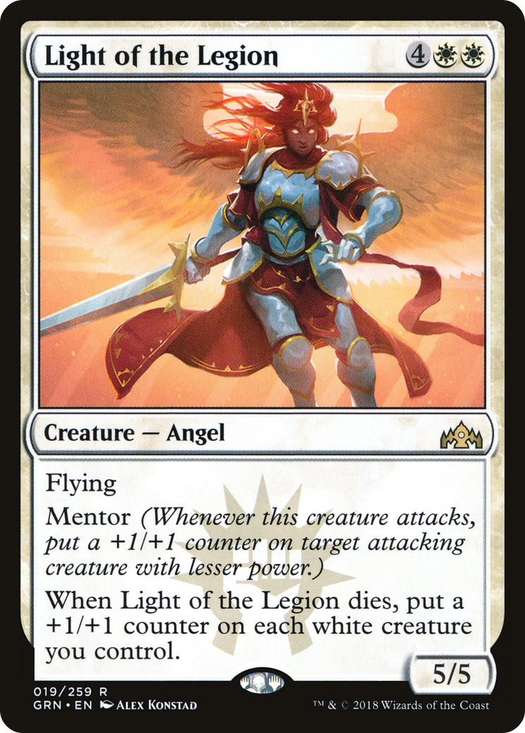Light of the Legion (019) Foil - Guilds of Ravnica