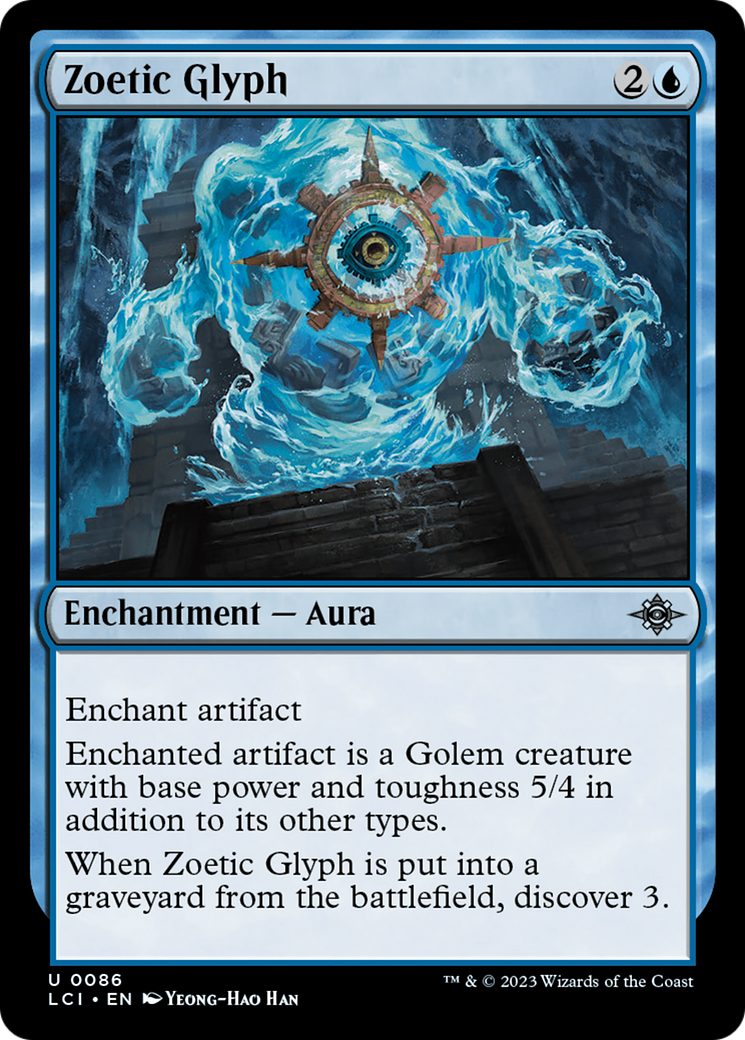 Zoetic Glyph (086) - The Lost Caverns of Ixalan