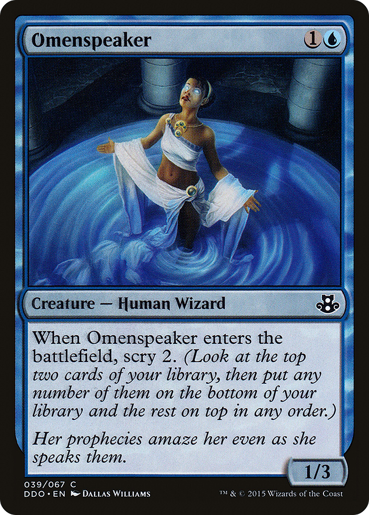 Omenspeaker (039) - Duel Decks: Elspeth vs. Kiora