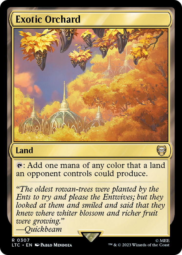 Exotic Orchard (307) - Tales of Middle-earth Commander
