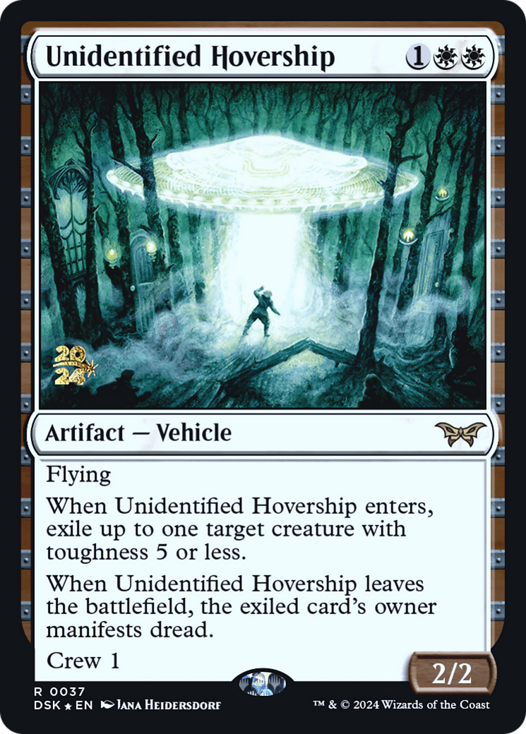 Unidentified Hovership Foil (37S)